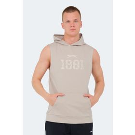 Slazenger Vasilisa Taş Gri Erkek T-shirt