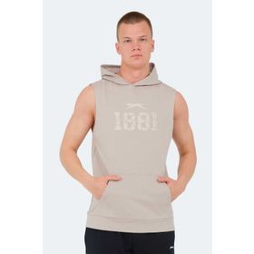 Slazenger Vasilisa Taş Gri Erkek T-shirt
