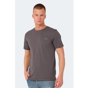 Slazenger Veda Koyu Gri Erkek T-shirt