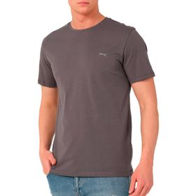 Slazenger Veda Koyu Gri Erkek T-shirt