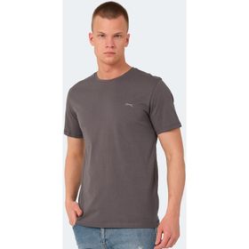 Slazenger Veda Koyu Gri Erkek T-shirt