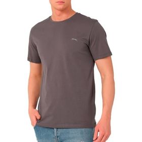Slazenger Veda Koyu Gri Erkek T-shirt