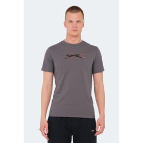 Slazenger Vedran KTN Koyu Gri Erkek T-shirt