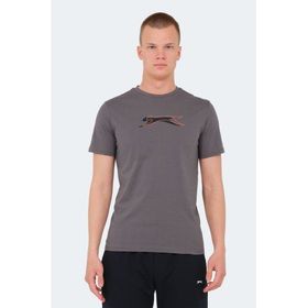 Slazenger Vedran KTN Koyu Gri Erkek T-shirt