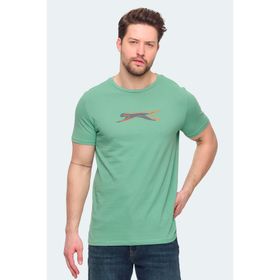 Slazenger Vedran KTN Su Yeşili Erkek T-shirt