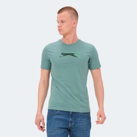 Slazenger Vedran KTN Su Yeşili Erkek T-shirt