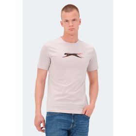Slazenger Vedran KTN Taş Gri Erkek T-shirt