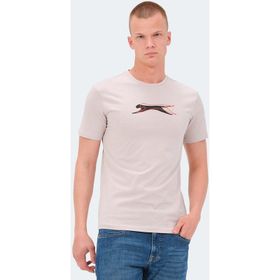 Slazenger Vedran KTN Taş Gri Erkek T-shirt