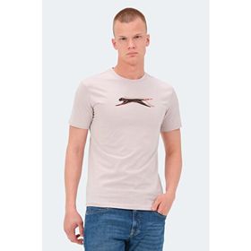 Slazenger Vedran KTN Taş Gri Erkek T-shirt