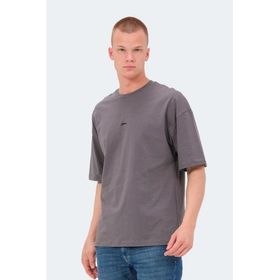 Slazenger Venetia Koyu Gri Erkek T-shirt