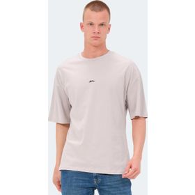 Slazenger Venetia Taş Gri Erkek T-shirt