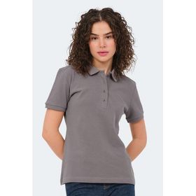 Slazenger Vera Koyu Gri Kadın T-shirt