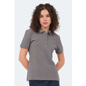 Slazenger Vera Koyu Gri Kadın T-shirt