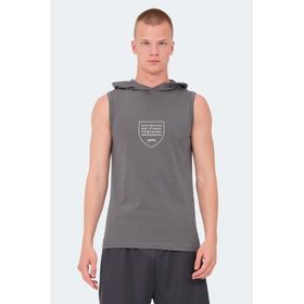 Slazenger Versio Koyu Gri Erkek T-shirt