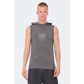 Slazenger Versio Koyu Gri Erkek T-shirt