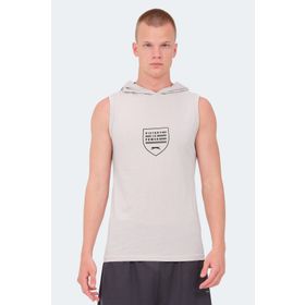 Slazenger Versio Taş Gri Erkek T-shirt