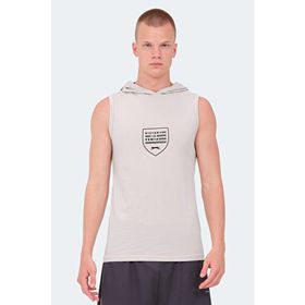 Slazenger Versio Taş Gri Erkek T-shirt