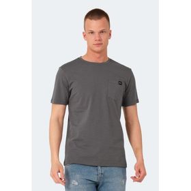 Slazenger Vesela Koyu Gri Erkek T-shirt