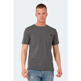 Slazenger Vesela Koyu Gri Erkek T-shirt