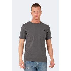 Slazenger Vesela Koyu Gri Erkek T-shirt