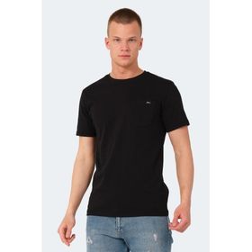 Slazenger Vesela Siyah Erkek T-shirt