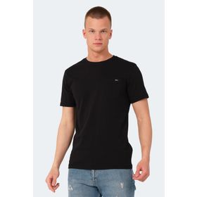 Slazenger Vesela Siyah Erkek T-shirt