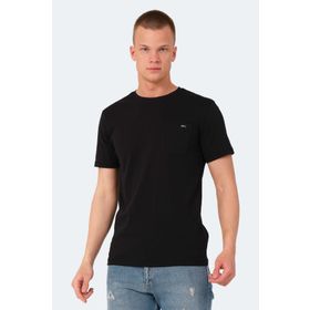 Slazenger Vesela Siyah Erkek T-shirt