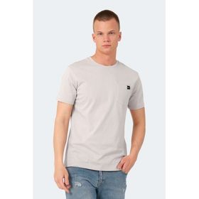 Slazenger Vesela Taş Gri Erkek T-shirt