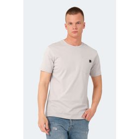 Slazenger Vesela Taş Gri Erkek T-shirt