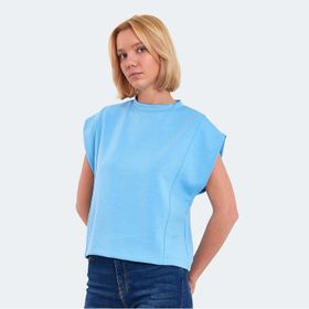 Slazenger Vıncenza Mavi Kadın T-shirt