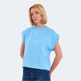 Slazenger Vıncenza Mavi Kadın T-shirt