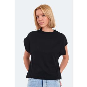 Slazenger Vıncenza Siyah Kadın T-shirt