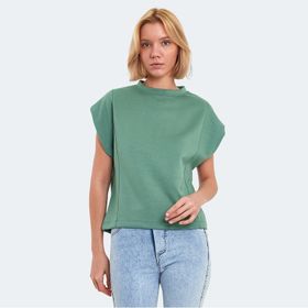 Slazenger Vıncenza Su Yeşili Kadın T-shirt