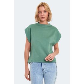 Slazenger Vıncenza Su Yeşili Kadın T-shirt