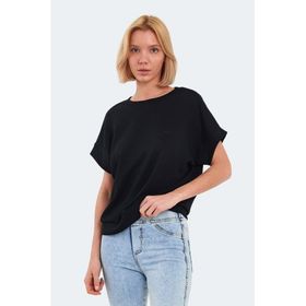 Slazenger Vinko Siyah Kadın T-shirt