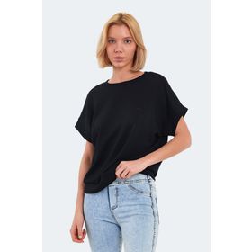 Slazenger Vinko Siyah Kadın T-shirt
