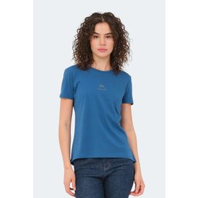 Slazenger Viraj Petrol Kadın T-shirt