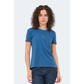 Slazenger Viraj Petrol Kadın T-shirt