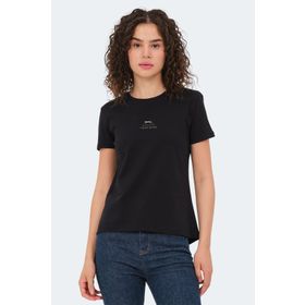 Slazenger Viraj Siyah Kadın T-shirt