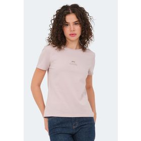 Slazenger Viraj Taş Gri Kadın T-shirt
