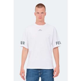Slazenger Vision Beyaz Erkek T-shirt