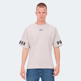 Slazenger Vision Taş Gri Erkek T-shirt
