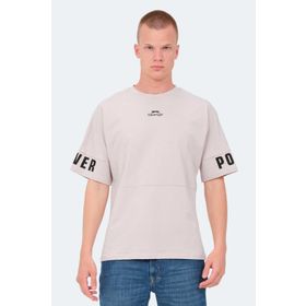 Slazenger Vision Taş Gri Erkek T-shirt