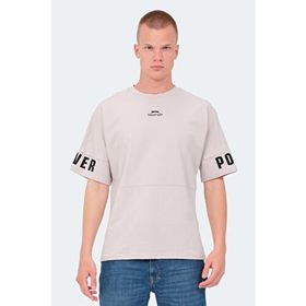 Slazenger Vision Taş Gri Erkek T-shirt