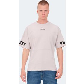 Slazenger Vision Taş Gri Erkek T-shirt