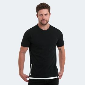 Slazenger Visitor Siyah Erkek T-shirt
