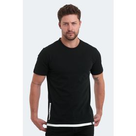 Slazenger Visitor Siyah Erkek T-shirt