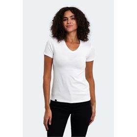 Slazenger Vivek Beyaz Kadın T-shirt