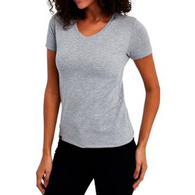 Slazenger Vivek Gri Kadın T-shirt