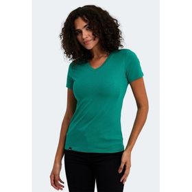 Slazenger Vivek Yeşil Kadın T-shirt